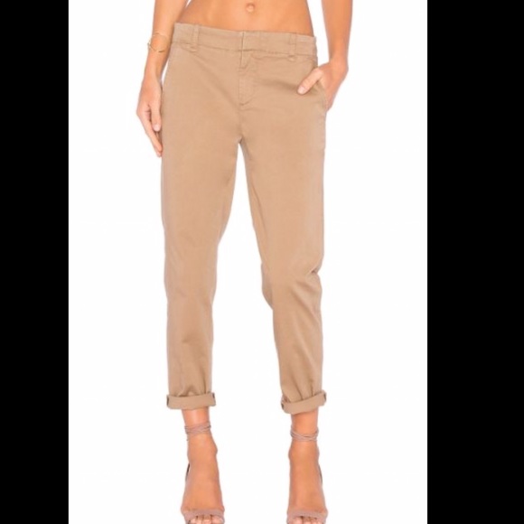 skinny khaki trousers